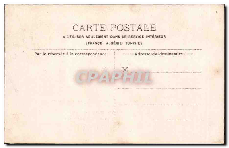CPA Fantaisie Femme — Rückseite