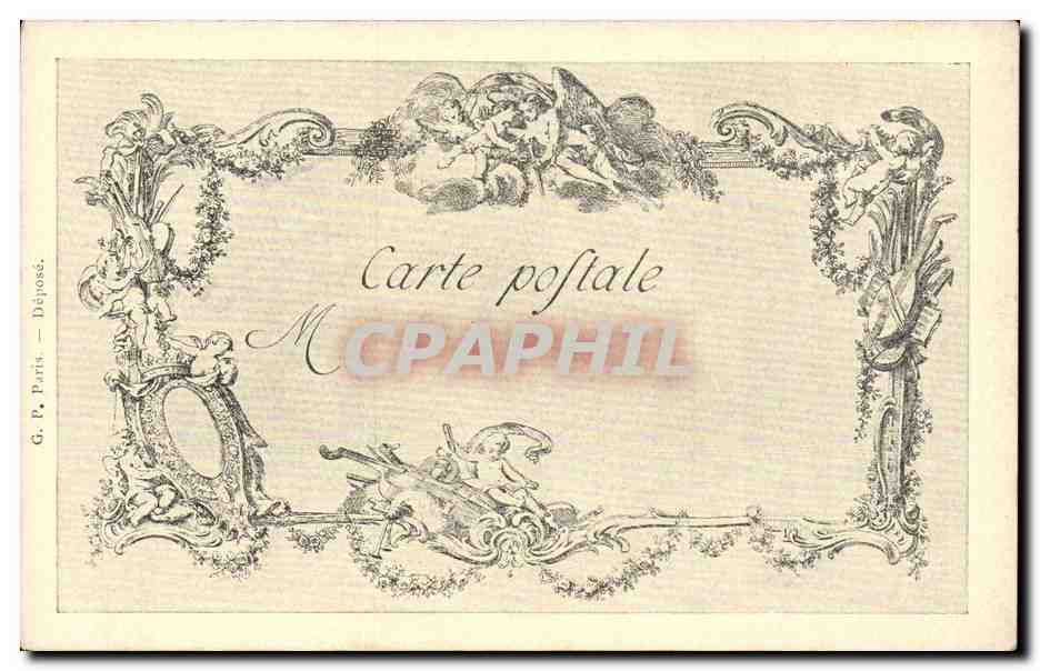 CPA Les chefs d'oeuvre de l'art Les bulles de savon Drouais Boizot Chat cat — Rückseite