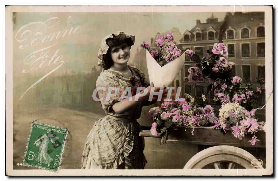 Fioraia sorridente — Parigi — edita da CHICHE