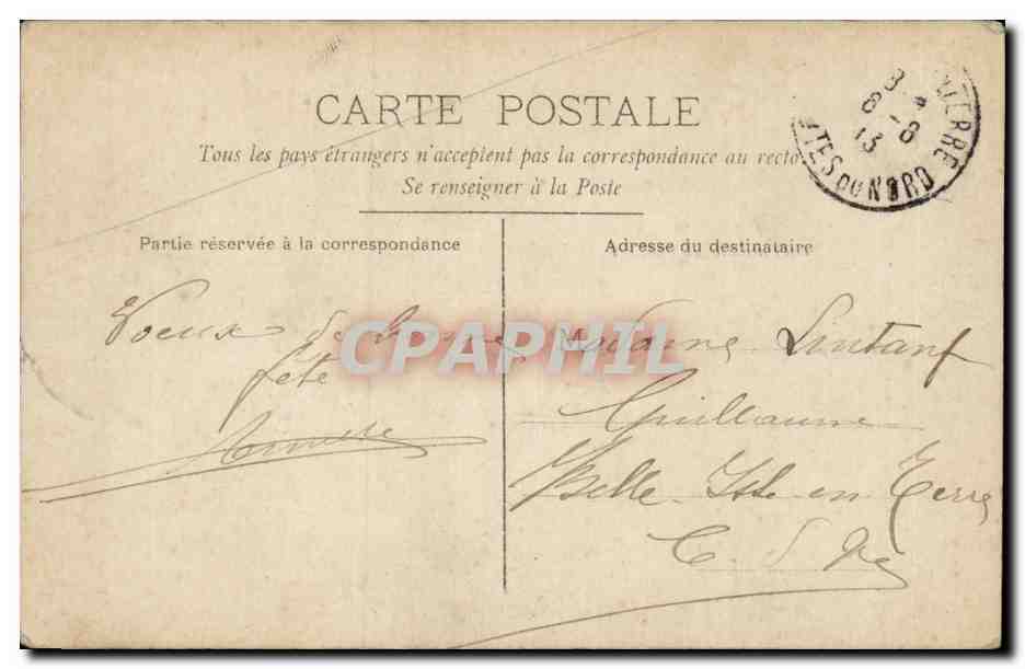 Fioraia sorridente — Parigi — edita da CHICHE — Verso