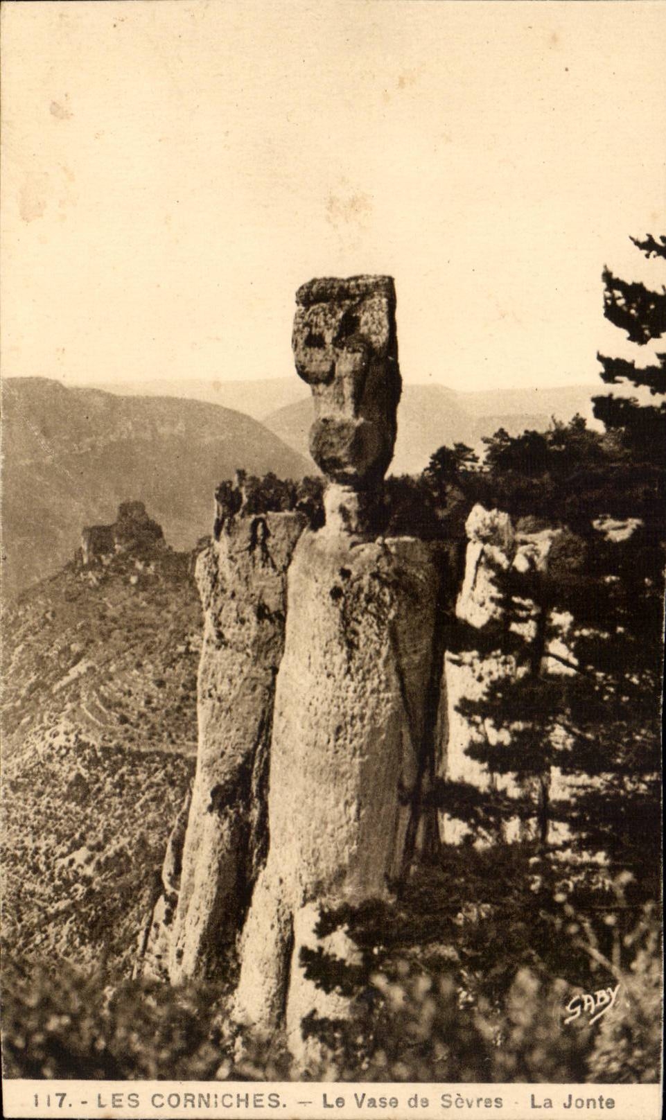 Les Corniches — Le Vase de Sèvres — La Jonte — Gaby, n°117