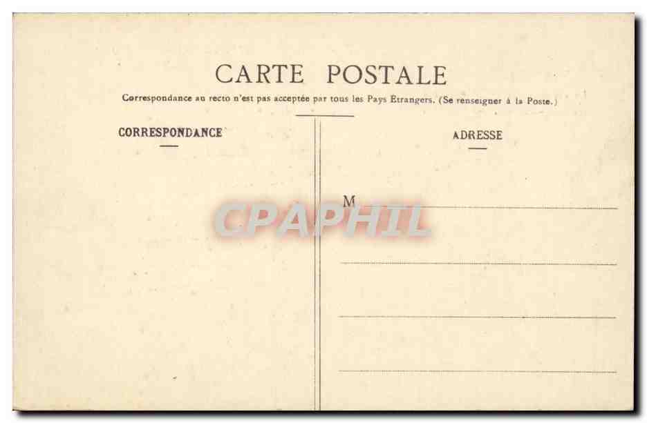 Paris CPA Hotel de ville Apertine Publicite Le tresor de la toilette intime — Rückseite