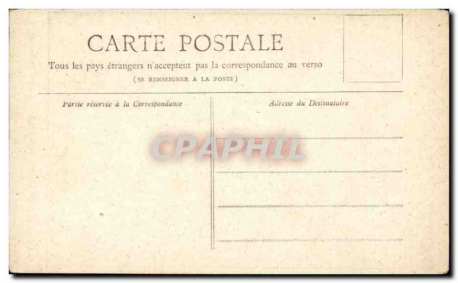 Paris CPA Val de Grace — Rückseite