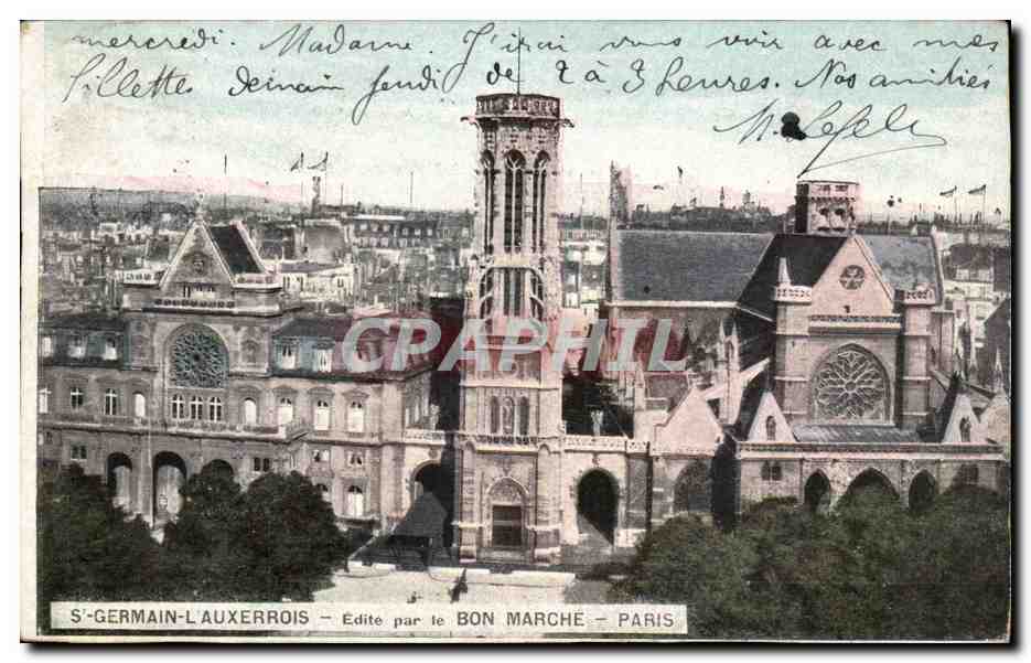 Paris CPA Saint Germain l'auxerrois 