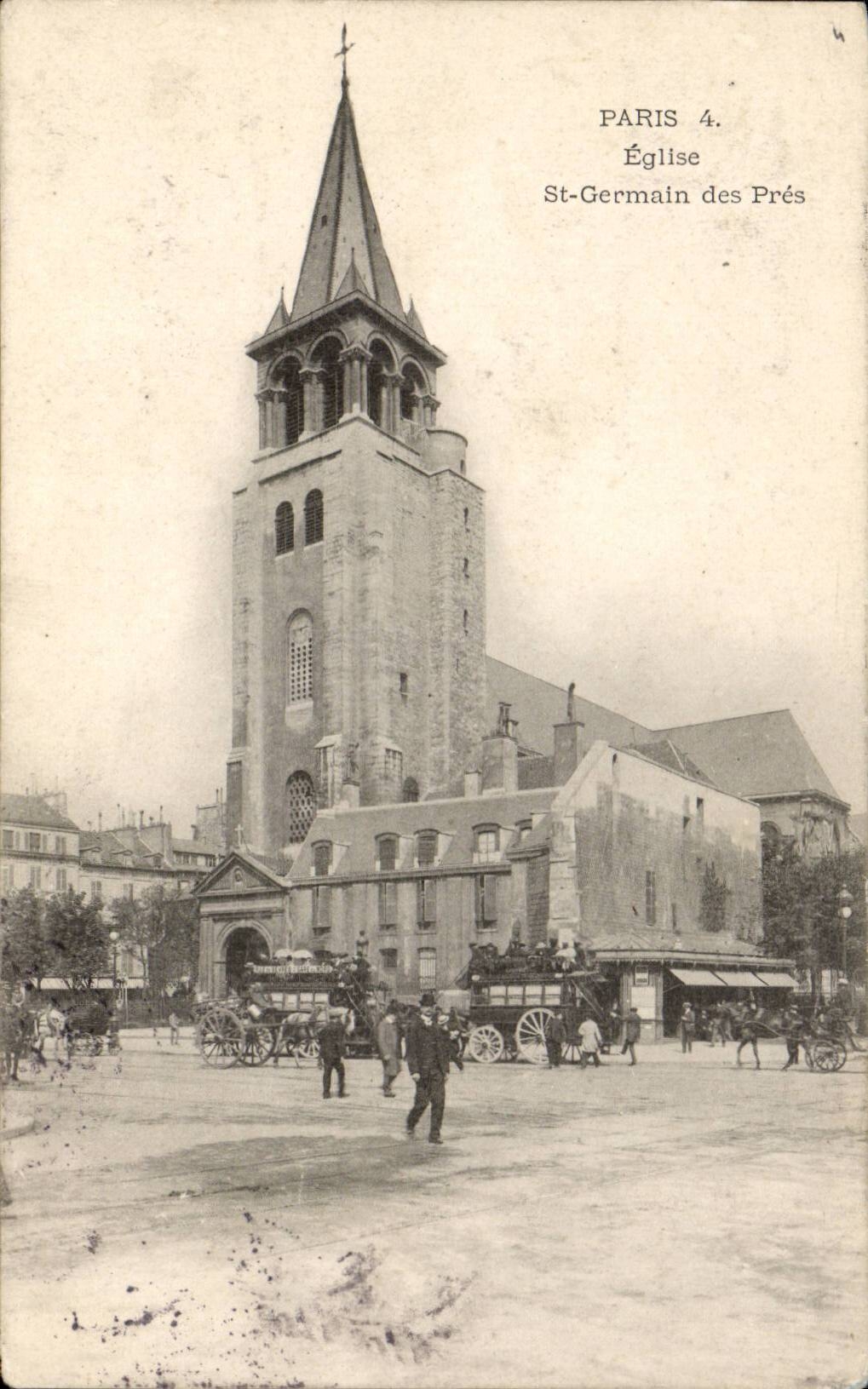 Paris CPA Eglise Saint Germain des Pres