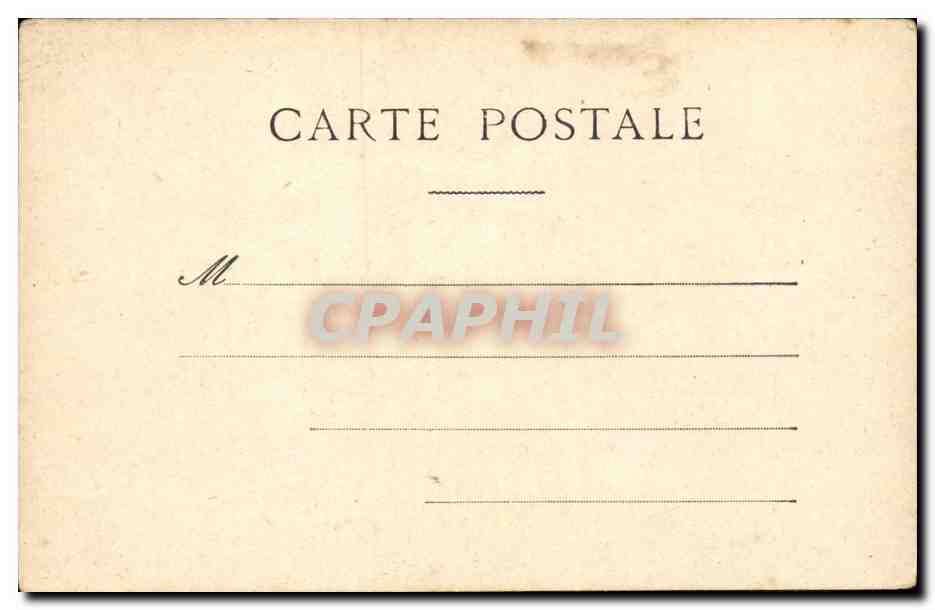 CPA Folklore Cabane en montagne Costume — Verso