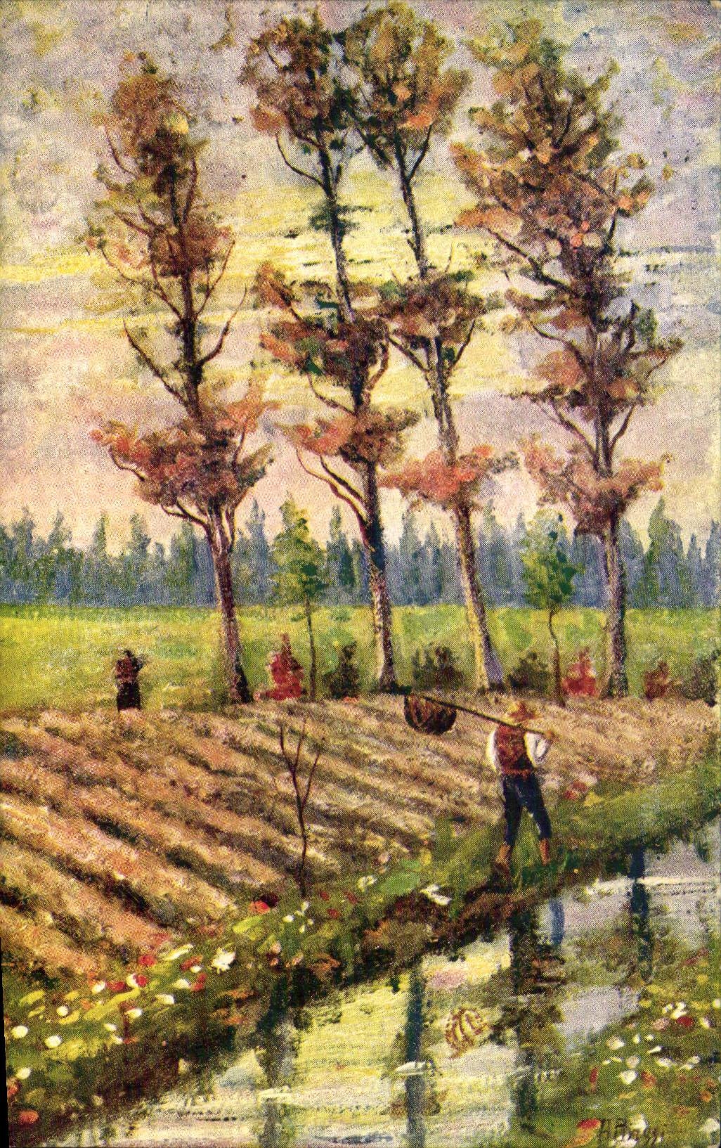 CPA Fantaisie Paysage