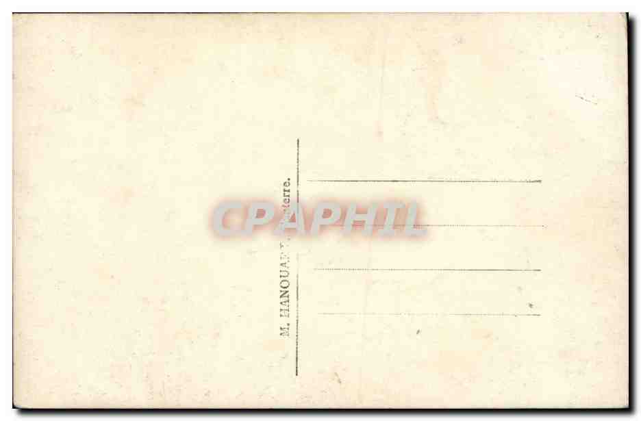 CPA Fantaisie Femme 1er avril poissons Paques Easter — Rückseite