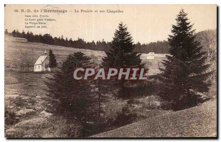 N.D. de l'Hermitage — La Prairie et ses Chapelles — Impr. Phot. Henri Baudin & Cie Toulouse