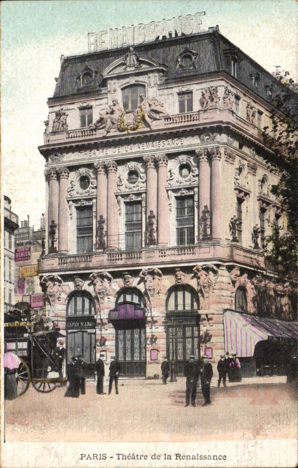 Paris CPA Theatre de la Renaissance