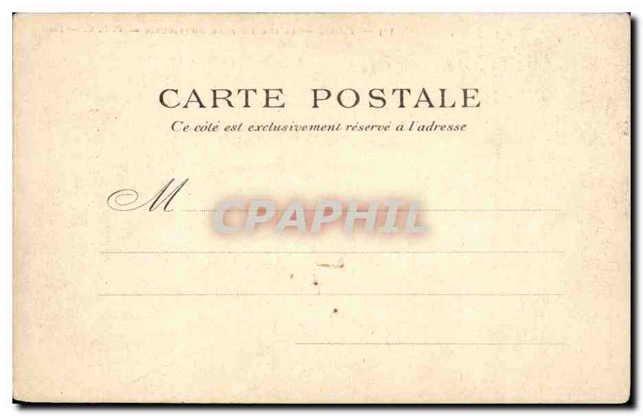 Paris CPA Le lac du parc Montsouris — Rückseite