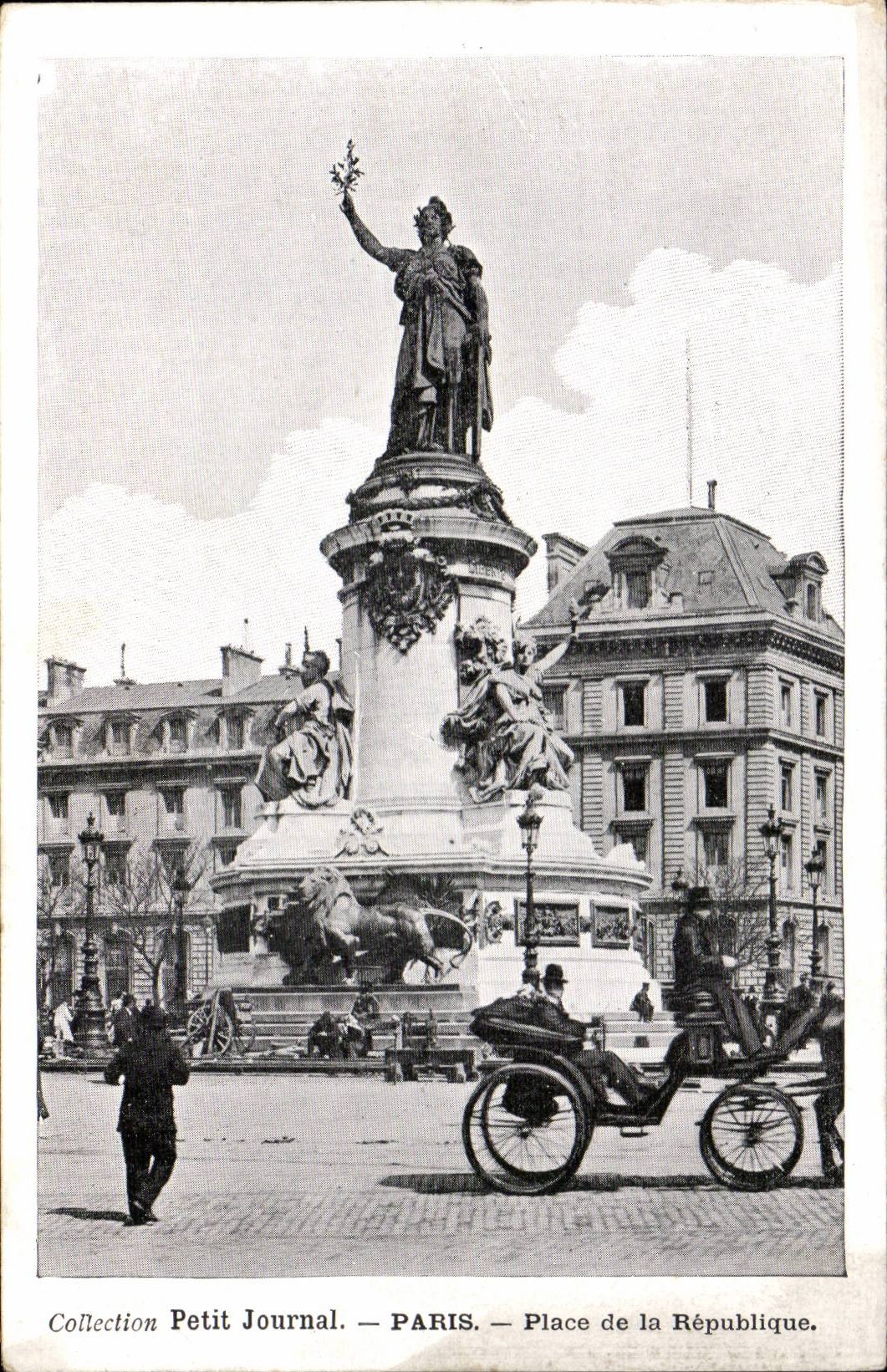 Paris CPA Place de la Republique