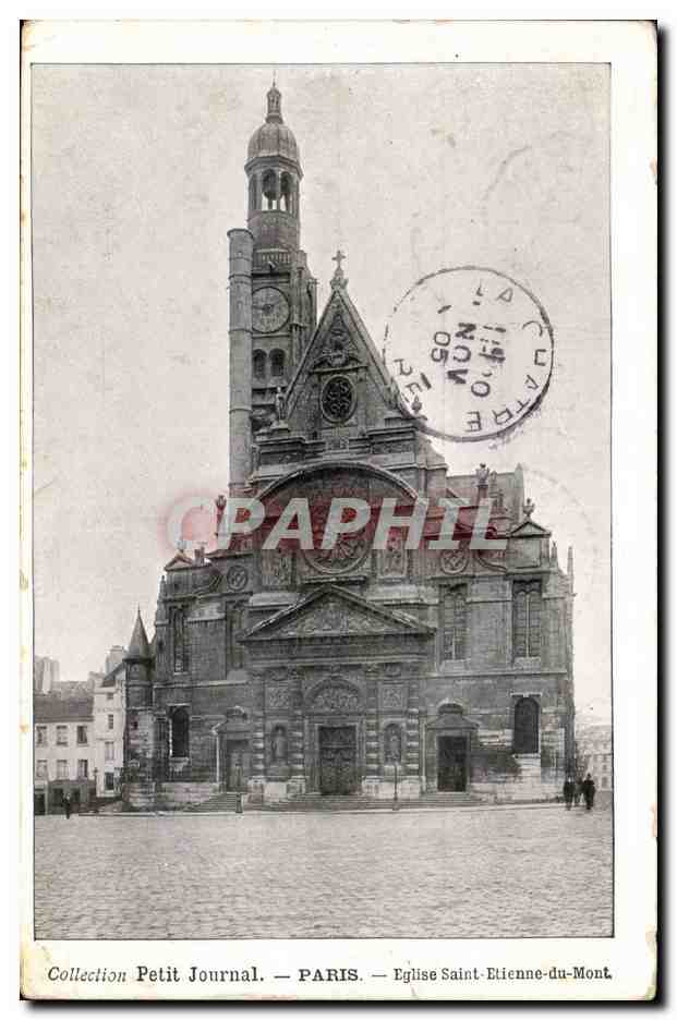 Paris CPA Eglise Saint Etienne du Mont