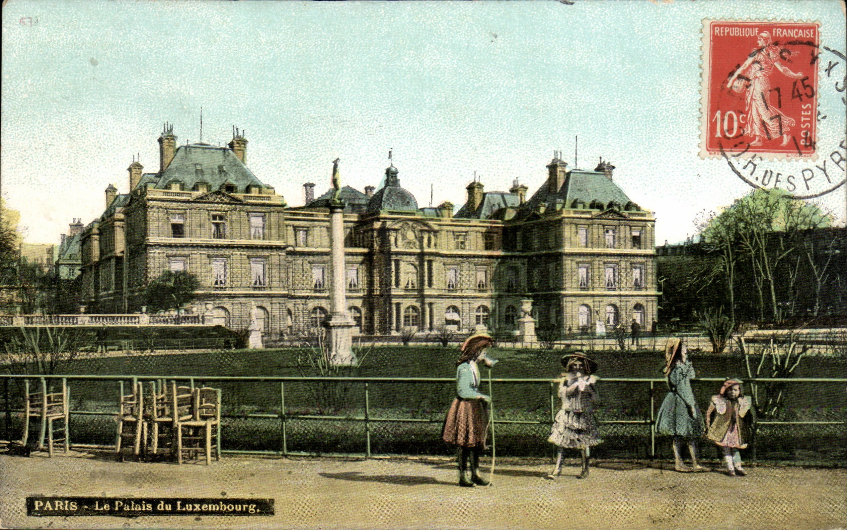Paris CPA Palais du Luxembourg