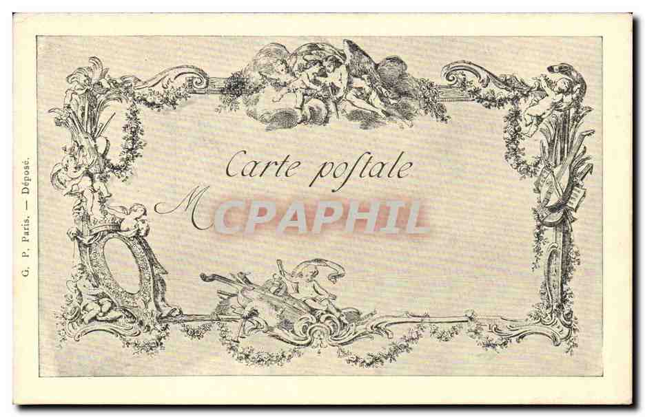 CPA Les chefs d'oeuvre de l'art La blanchisseuese Chardin cochin — Verso