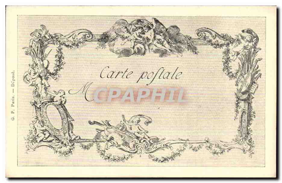 CPA Les chefs d'oeuvre de l'art La bonne education Chardin Le Bas — Verso