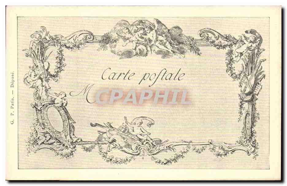 CPA Les chefs d'oeuvre de l'art L'Ecureuse Chardin Cochin  — Verso
