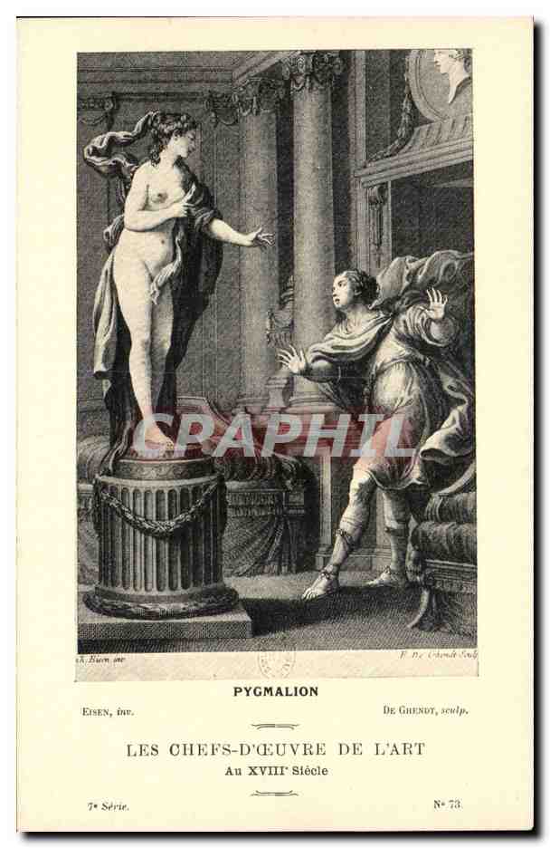 CPA Les chefs d'oeuvre de l'art Pygmalion Eisen Ghendt