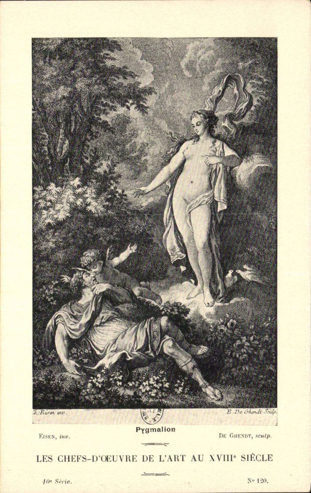 CPA Les chefs d'oeuvre de l'art Pygmalion Eisen Ghendt