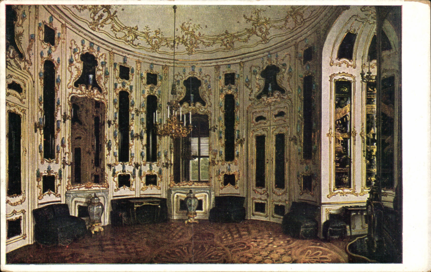 Chambre chinoise — Ancien château de plaisance de Schoenbrunn — J. Jaunbersin pinx.