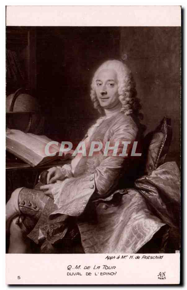 CPA QM de la Tour Duval de l'Epinoy Rotschild