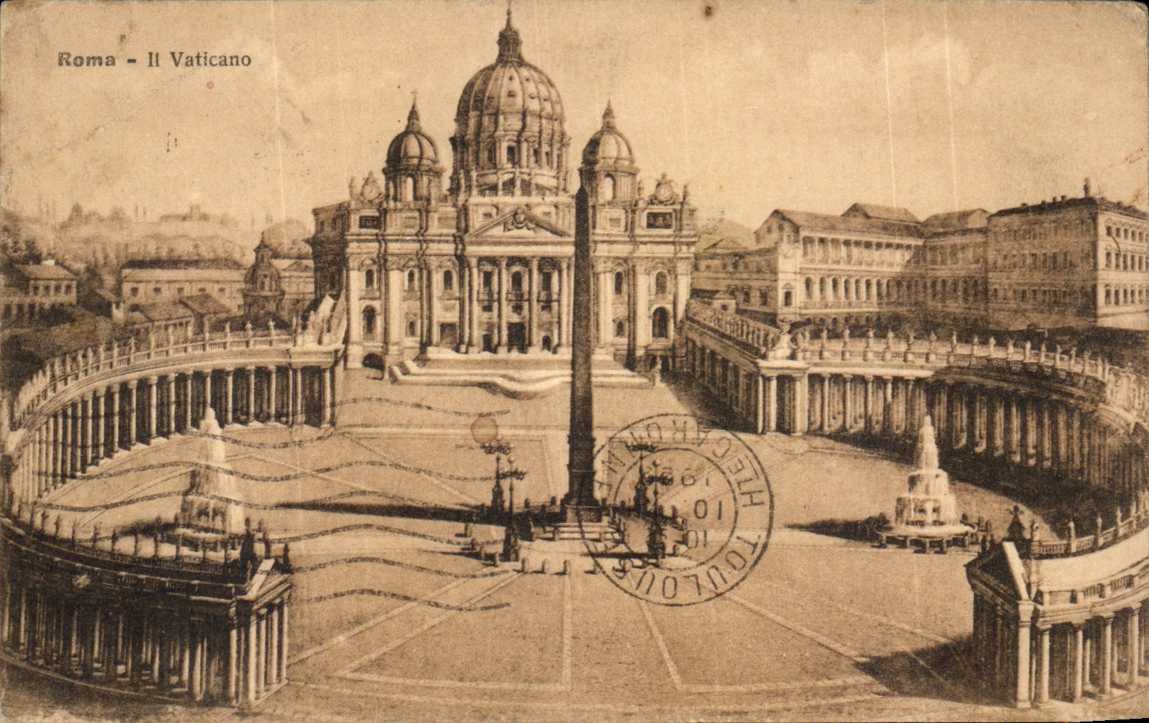 Italie Italia Roma Il Vaticano