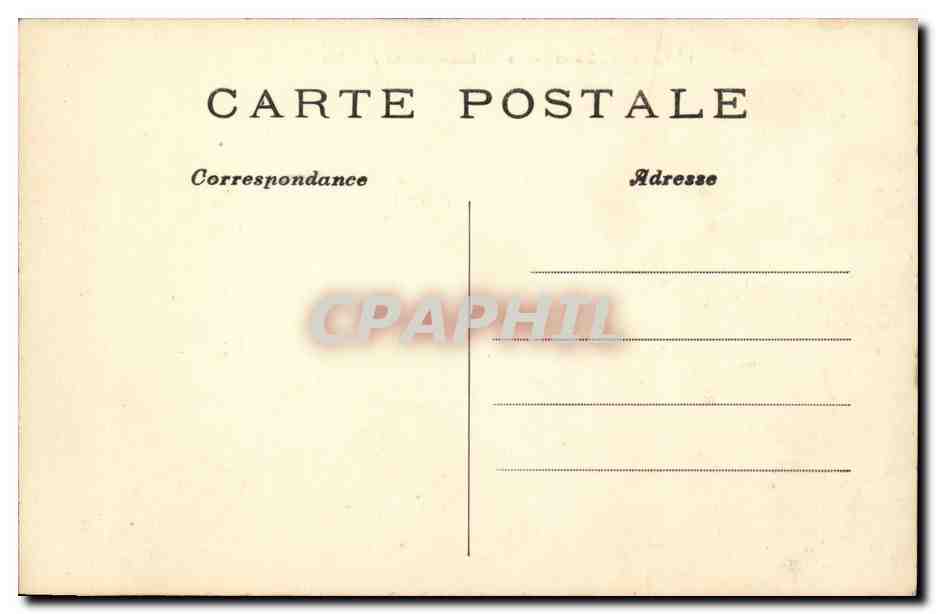 Paris CPA Avenue de l'Opera — Rückseite