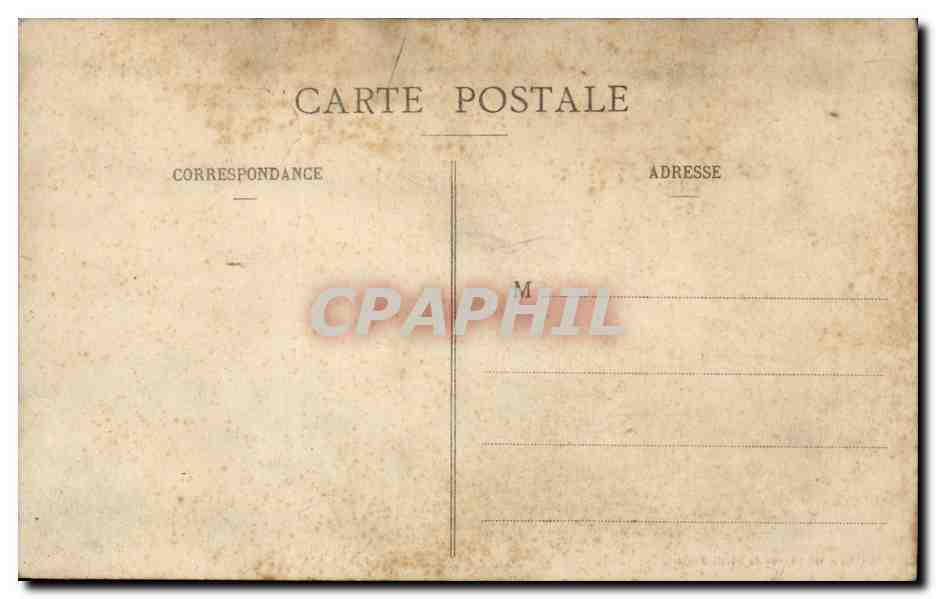 Paris CPA Jardin du Luxembourg Le bassin — Rückseite