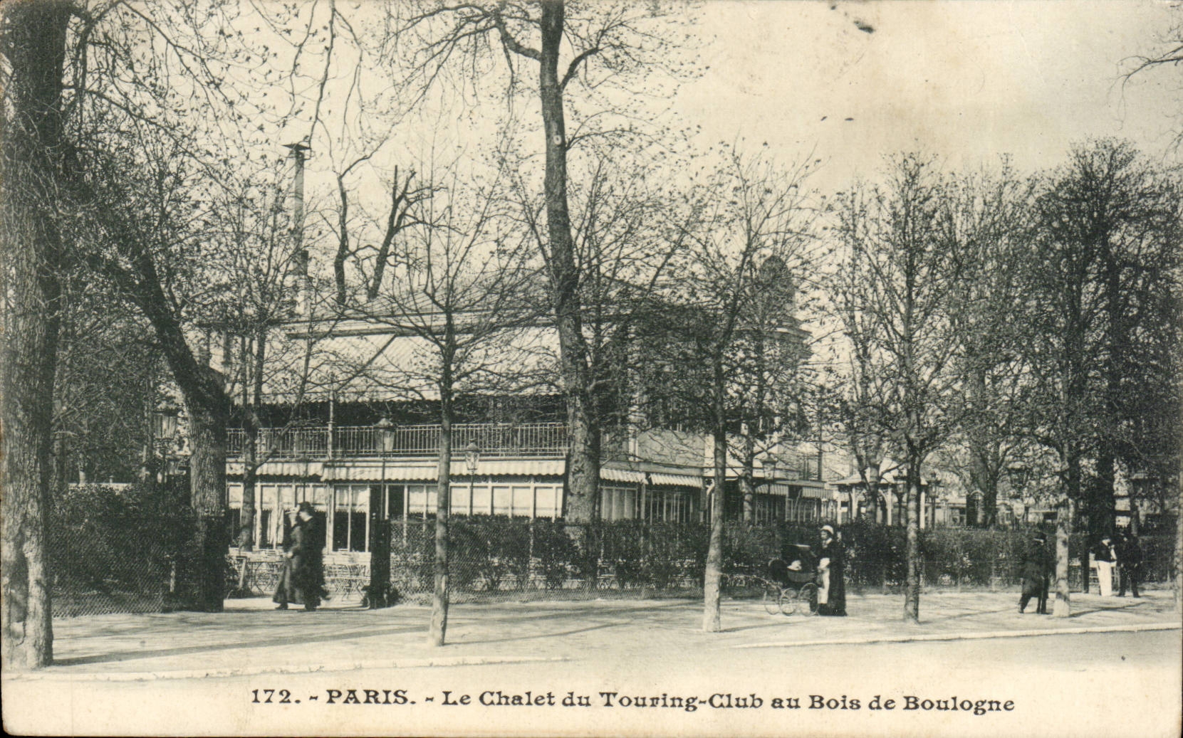 Paris CPA Chalet du Touring Club au bois de Boulogne