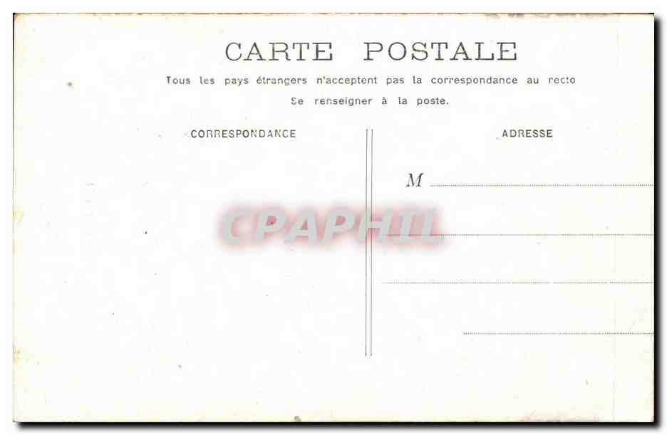 Paris CPA Eglise Saint Etienne du Mont  — Rückseite