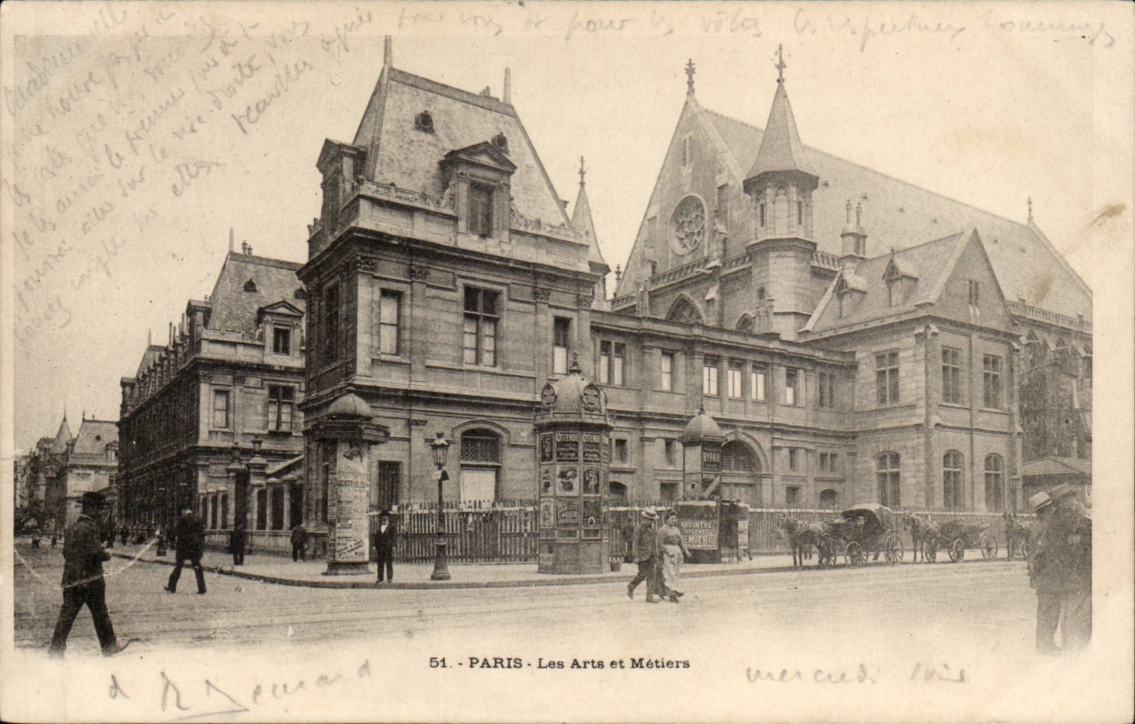Paris CPA Les Arts et Metiers