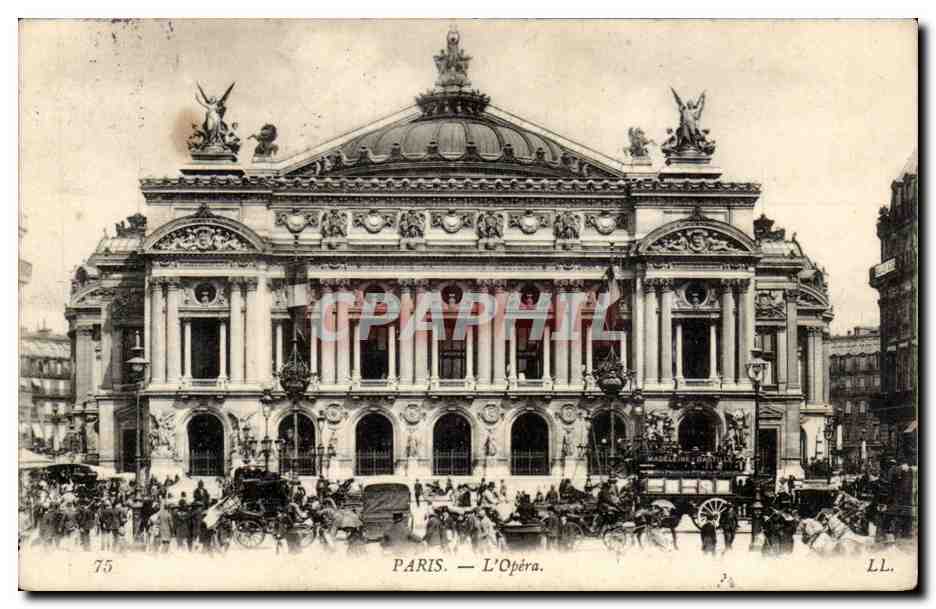 Paris CPA L'Opera