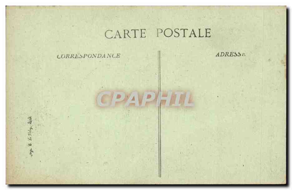 Paris CPA La Bourse — Rückseite