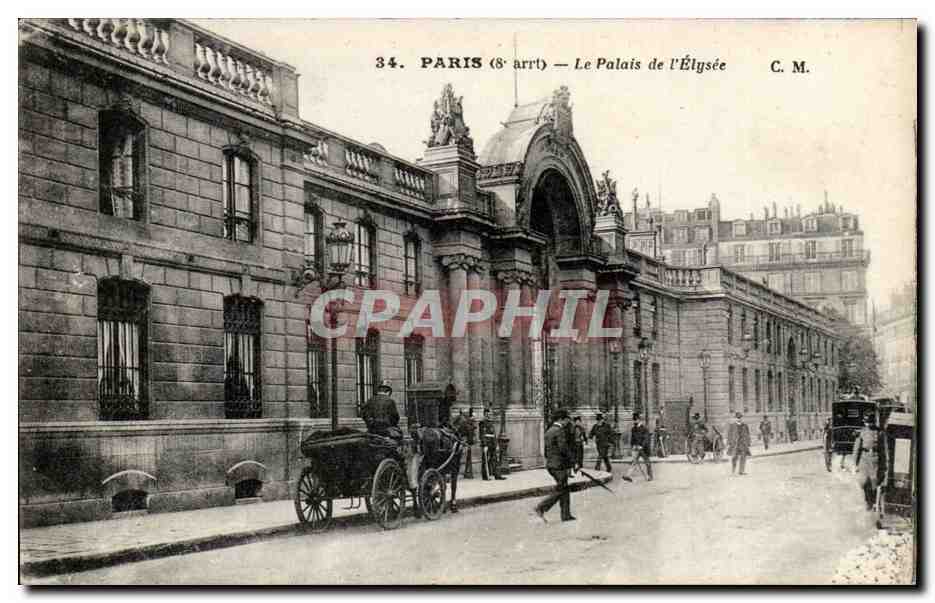 Paris CPA Palais de l'Elysee
