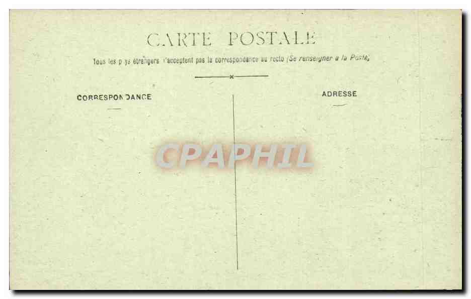 Paris CPA Hotel Dieu Saint Landry — Rückseite