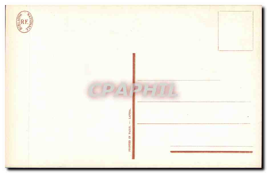 CPA Bibliotheque nationale Le coucher Gravure de duclos et Bosse d'apres Feudeberg  — Verso