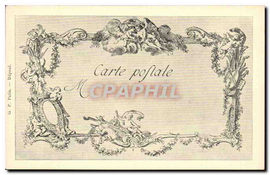 CPA Les chefs d'oeuvre de l'art au 18eme Madame ST Huberti Lemoine Janinet — Verso