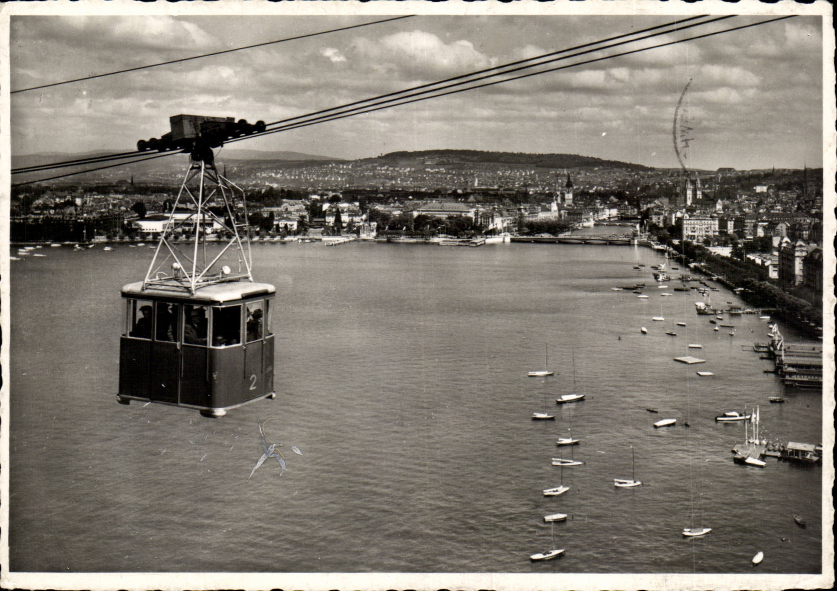 Suisse CPM Exposition nationale suisse 1939 Schwebebah und Zurich