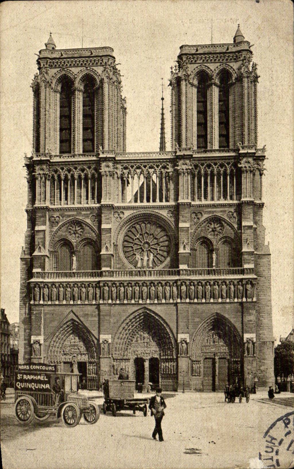 Paris CPA Notre Dame ( St Raphael Quinquina ) 