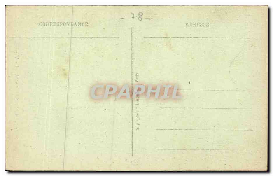 Forêt de SAINT-GERMAIN - La Vierge aux Anglais - éditeur Nébu, n°19 — Verso