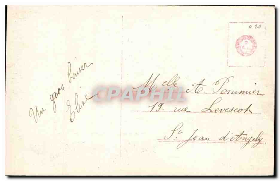 Fête de Pâques — femme et deux enfants avec agneau — éditeur CPAPHIL, n° 2813/44 — Achterkant