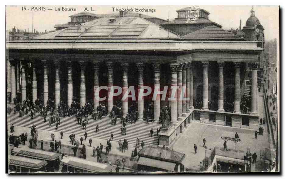 Paris CPA La Bourse