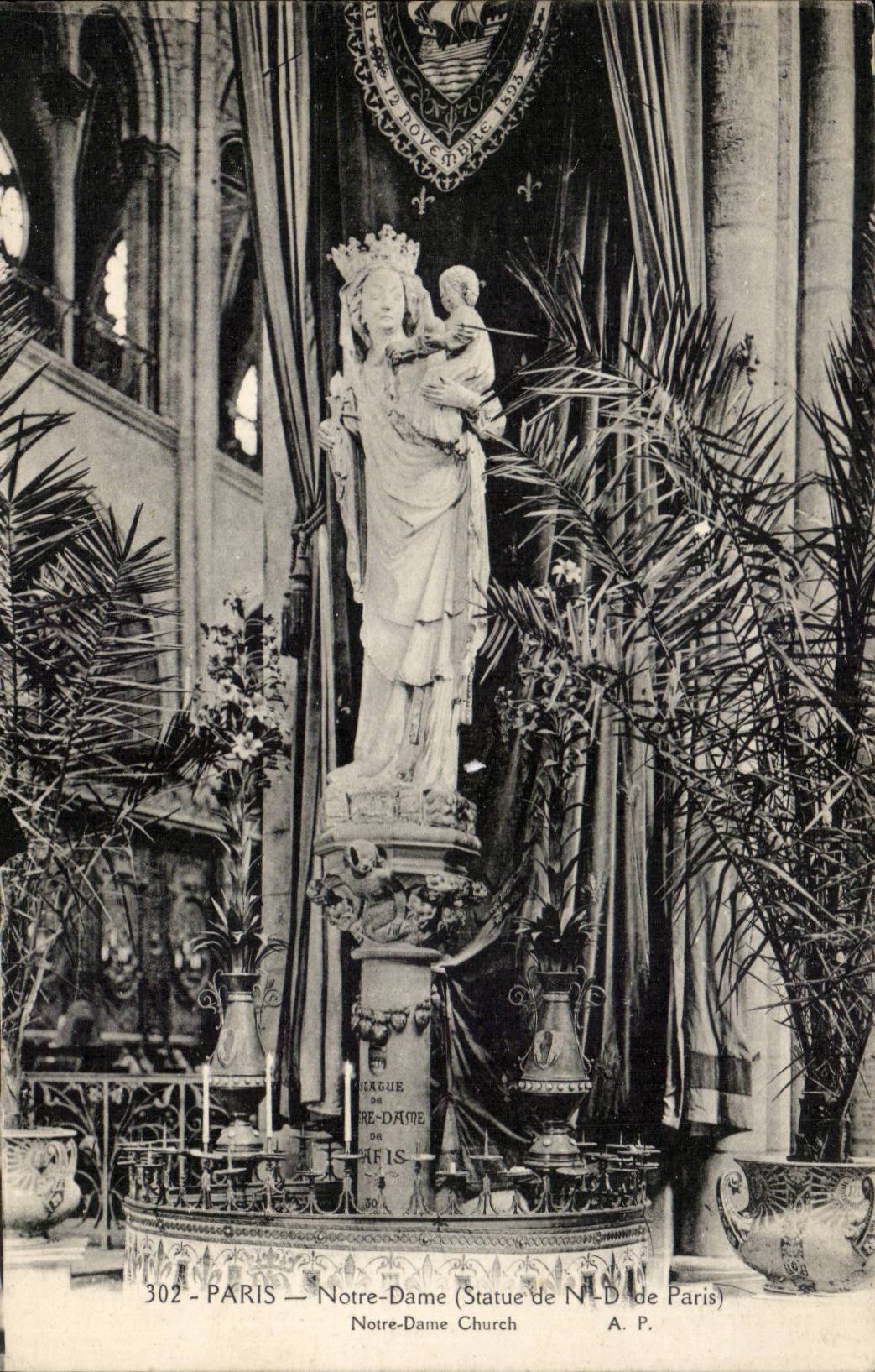 Paris CPA Notre DAme 