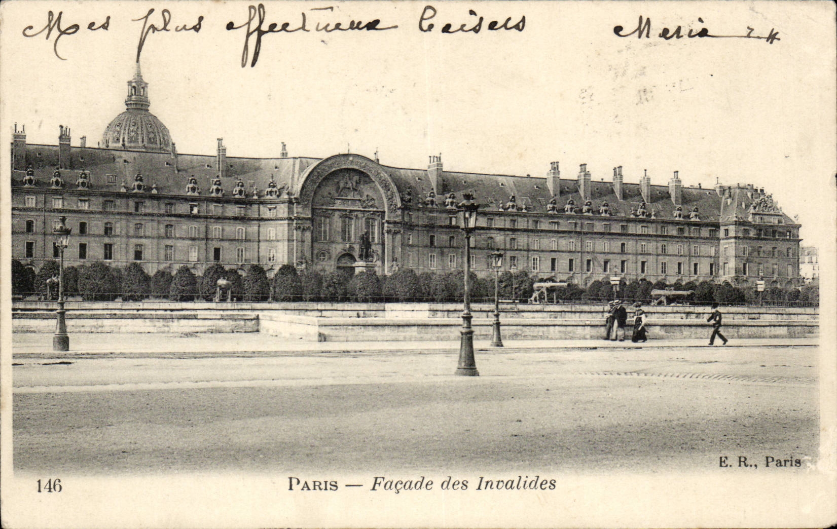Paris CPA Facade des Invalides