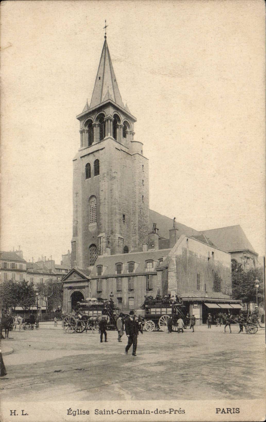Paris CPA Eglise Saint Germain des Pres