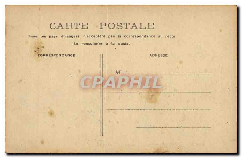 Paris CPA Jardin du Luxembourg — Rückseite