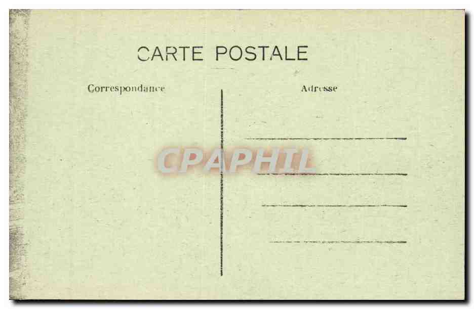 Paris CPA palais du Senat La salle du Trone — Rückseite