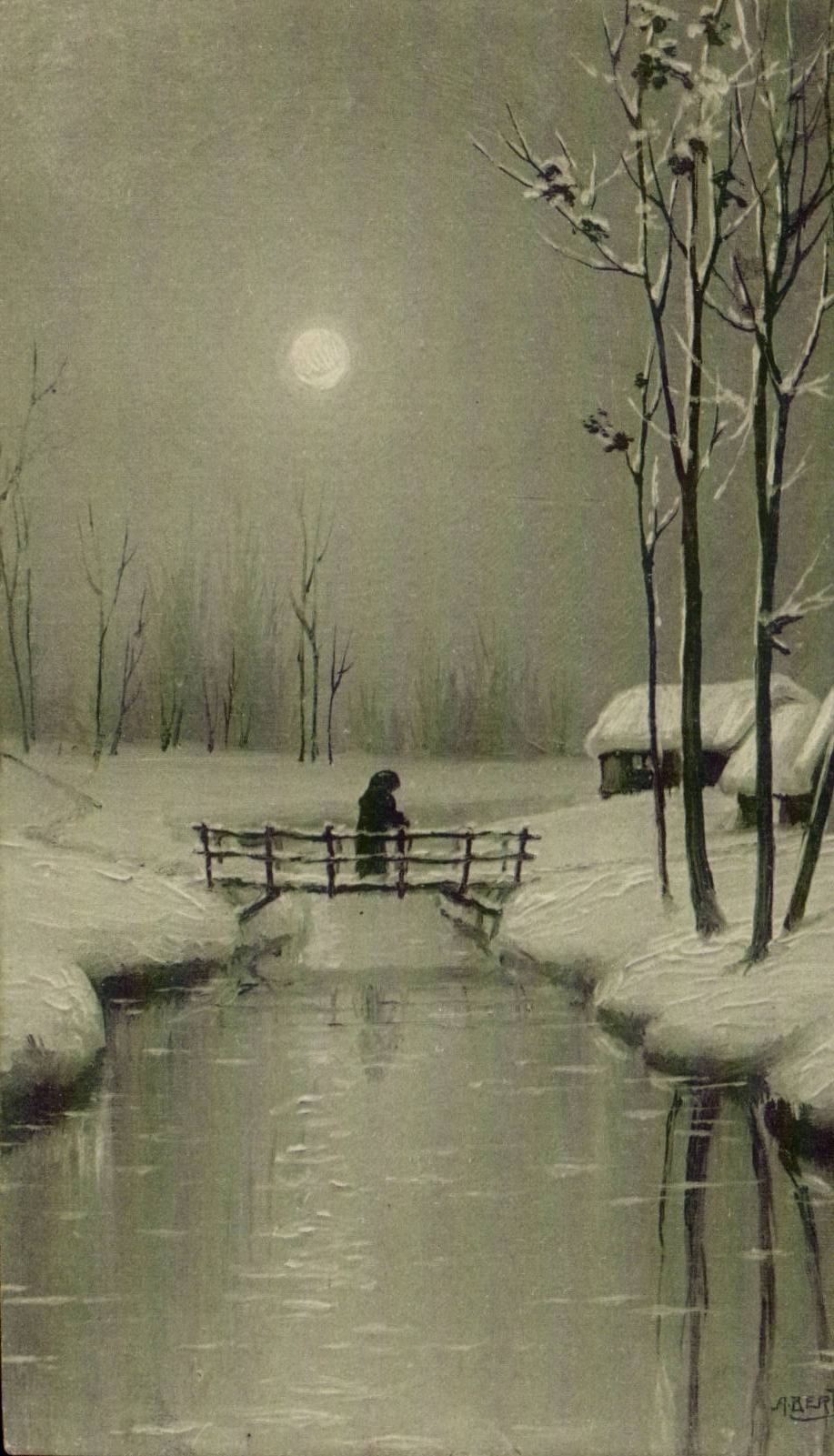 CPA Fantaisie Paysage