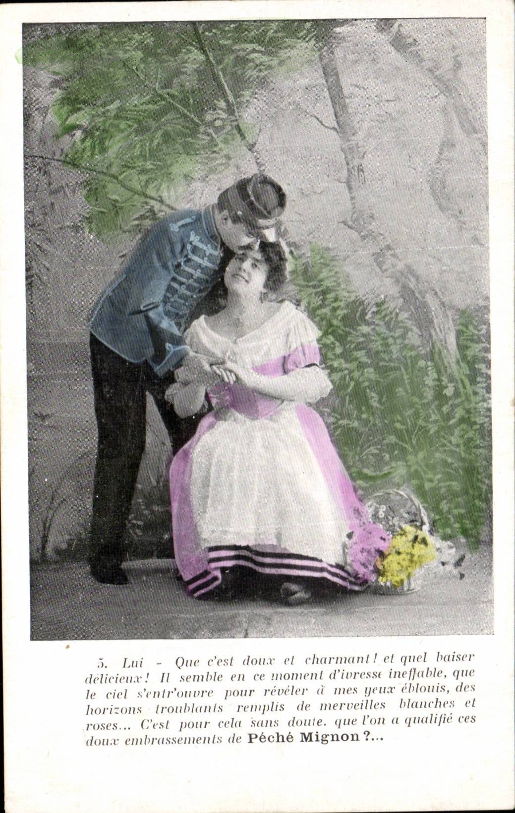Scène d'amour — texte poétique — Pêché Mignon ?