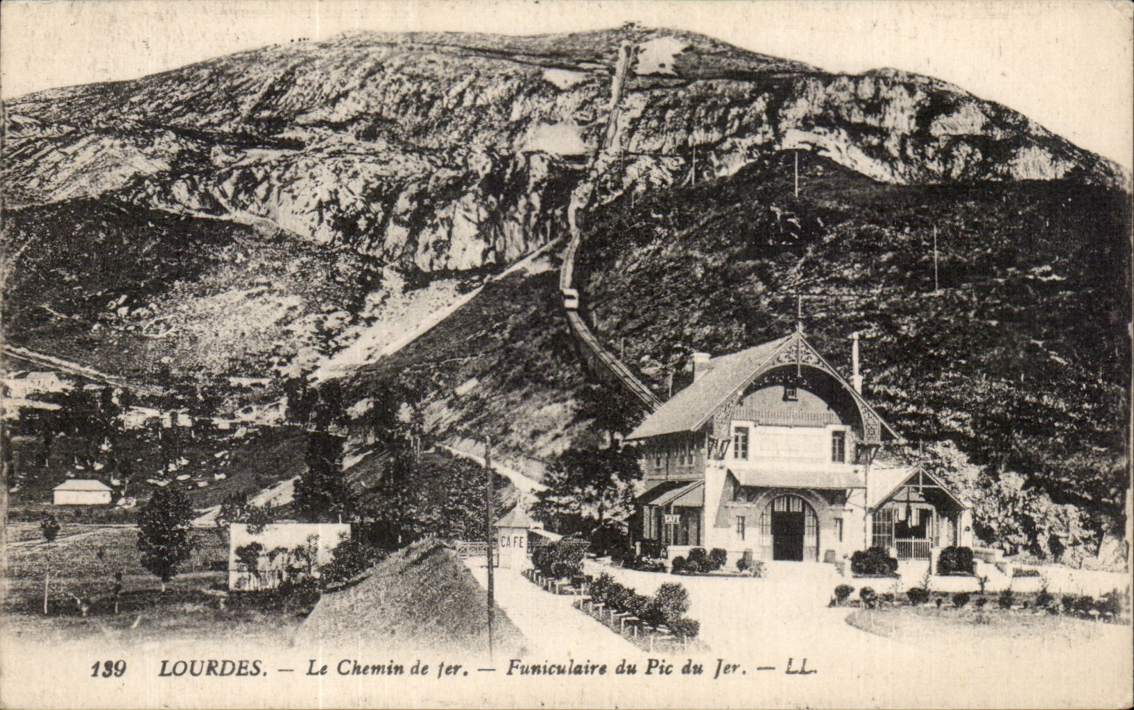 Lourdes - Le Chemin de Fer - Funiculaire du Pic du Jer - CPA 